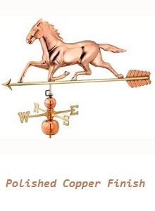 Standard Copper Weathervanes